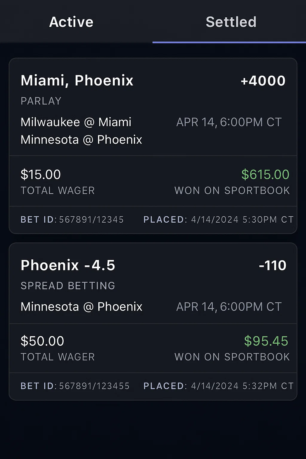 Sports Betting Win